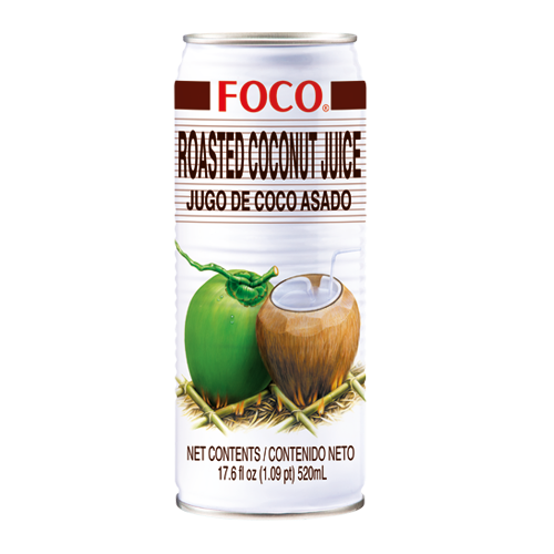 [FOC-ROA-004] Foco Roasted Coconut Juice 24x520 ml