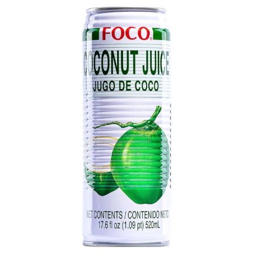 [FOC-JUI-002] Foco Coconut Juice 24x520 ml
