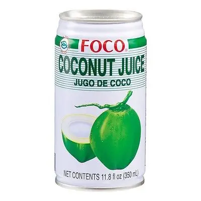 [FOC-JUI-001] Foco Coconut Juice 24x350 ml 