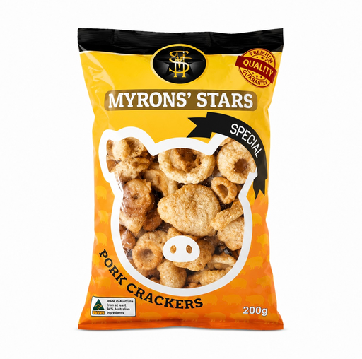 [MYR-SPE-005] Myrons' Stars Pork Crackers Special 40x200g
