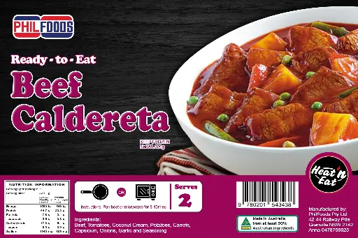 [PHI-CAL-002] FROZEN PhilFoods Ready-to-Eat Beef Caldereta 30x320g 