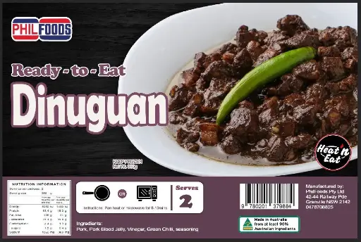 [PHI-DIN-008] FROZEN PhilFoods Ready-to-Eat Dinuguan 30x350g
