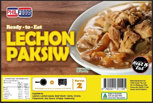 [PHI-PAK-011] FROZEN PhilFoods Ready-to-Eat Lechon Paksiw 30x320g