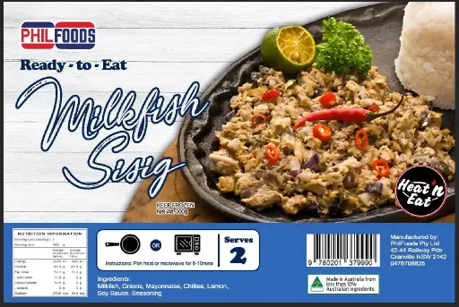 PhilFoods Ready-to-Eat Milkfish/Tuna Sisig 30x300g