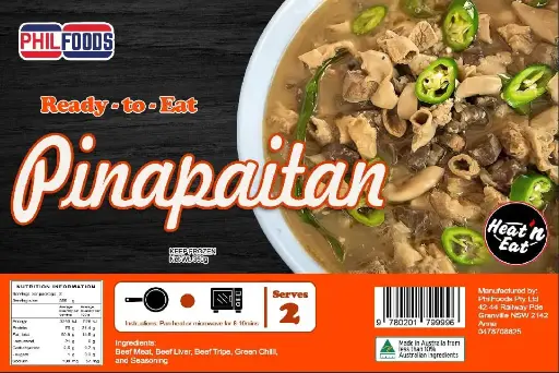 [PHI-PIN-012] FROZEN PhilFoods Ready-to-Eat Pinapaitan 30x350g
