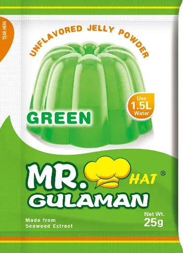 [MRH-GRE-003] Mr. Hat Gulaman Powder Green 10x(10x25g) 