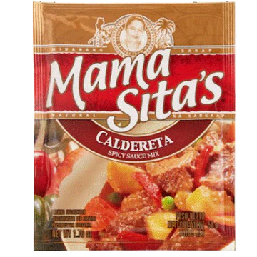 Mama Sita's Spicy Sauce Mix (Caldereta) 24x50g