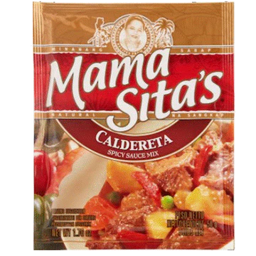Mama Sita's Spicy Sauce Mix (Calderetta) 24x50g
