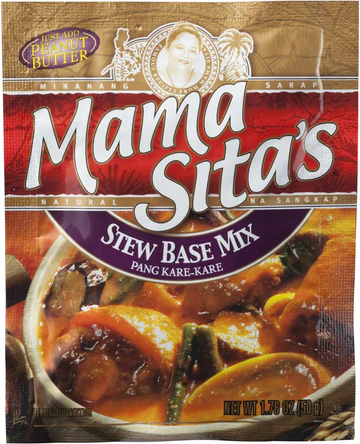 [MMS-PKK-020] Mama Sita's Mix Stew Base (Pang Kare Kare) 24x50g (Inner)