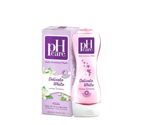 pH Care Feminine Wash Delicate White (Violet) Large 18x250ml 