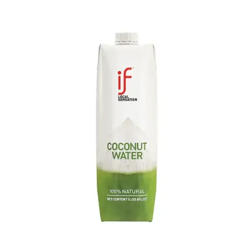[IF1-WAT-001] IF 100% Coconut Water 12 x 1L