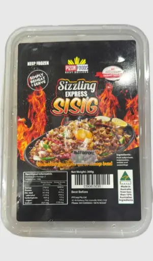 Pizon Foods Ready-to-Eat Sizzling Sisig 30x300g