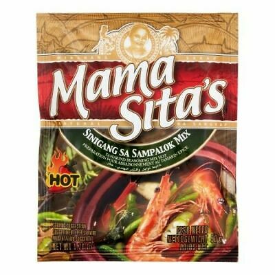 [MMS-TAM-023] Mama Sita's Mix Tamarind Hot (Sinigang Sampalok Hot) 24x50g (Inner)