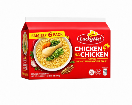 Lucky Me (Packs) Chicken na Chicken 12x(6x55g)