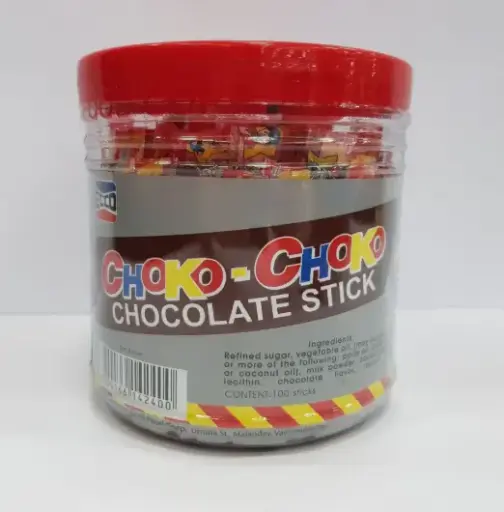 Choko-Choko Chocolate Sticks 100's 6x500g