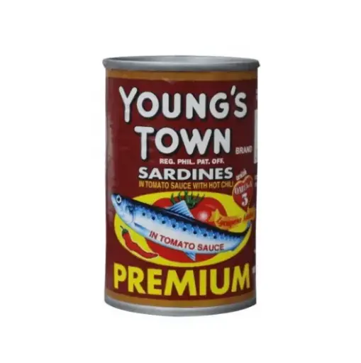 Young's Town Sardines with Chili 100x155g
