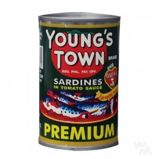 [YOU-GRS-002] Young's Town Sardines (Green) 100x155g (Small) ***Back In Stock***