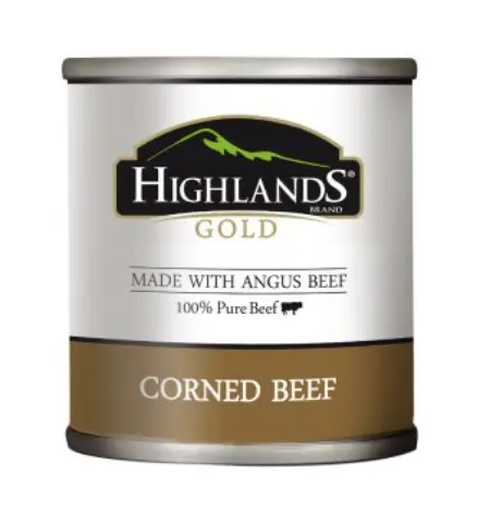 Highlands Gold Corned Beef 48x210g
