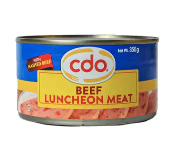 [CDO-LUN-010] CDO Luncheon Meat Beef 24x350g ***Winter Promo – 15% OFF***