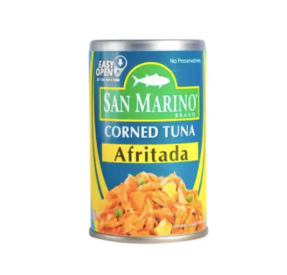 San Marino Corned Tuna Afritada 48x155g ***Winter Promo: Buy 10, Get 2 FREE***